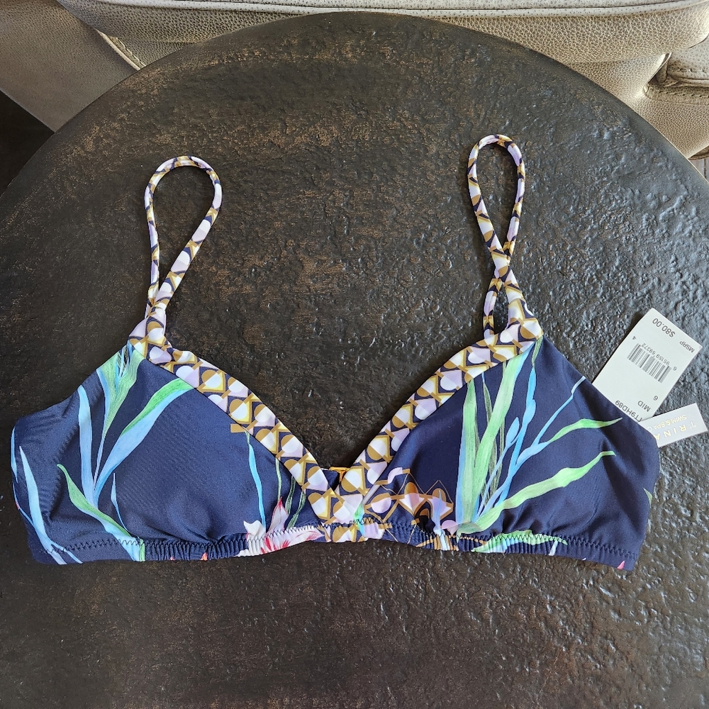 Trina Turk Swim Top Fiji Floral